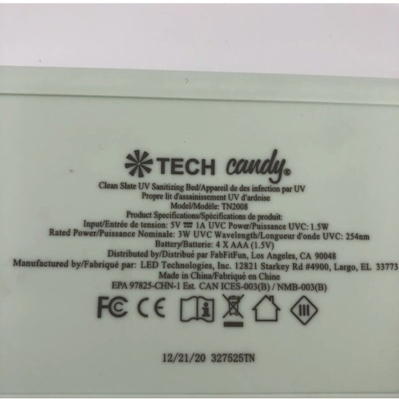 Tech Candy UV Light Phone Sanitizer Box, Mint Green, For Smartphones NIB - Picture 6 of 6